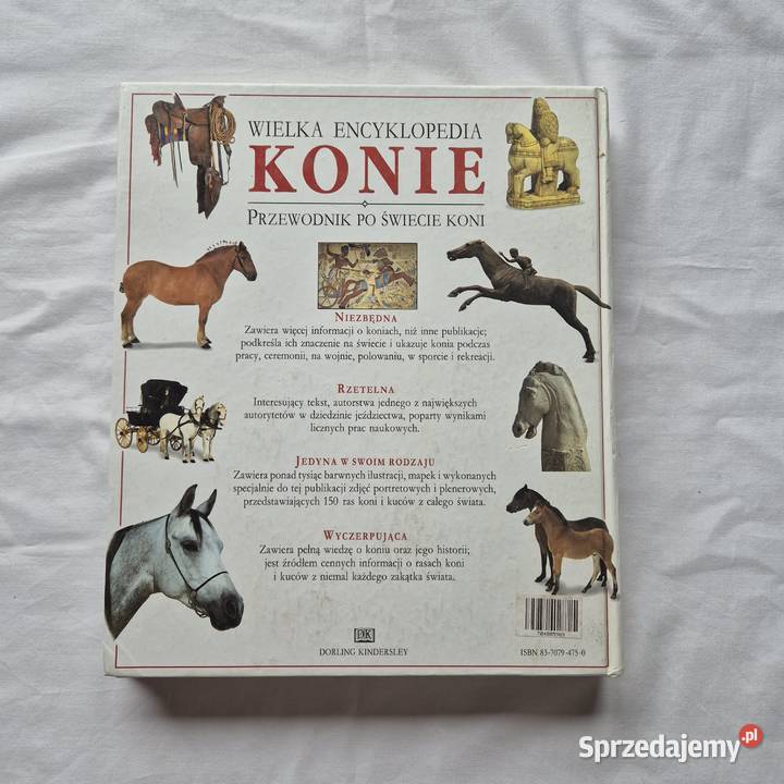 Wielka encyklopedia Konie Poradniki, albumy i reportaże