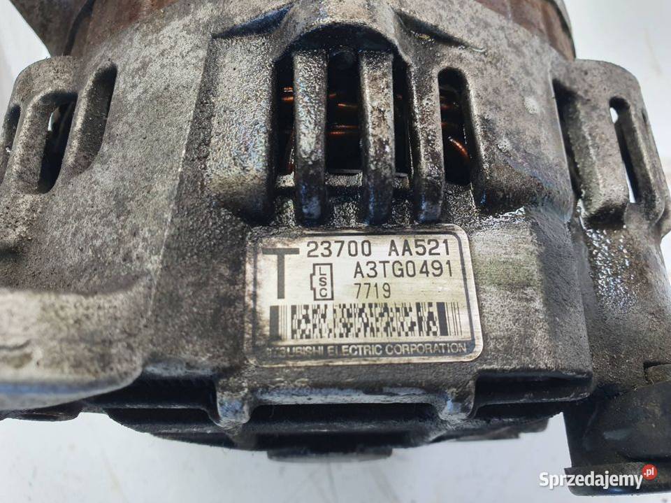 ALTERNATOR SUBARU IMPREZA A3TG0491 Lipno sprzedam