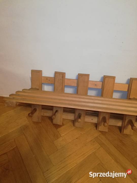 Wieszak na ubrania z półką na Warszawa