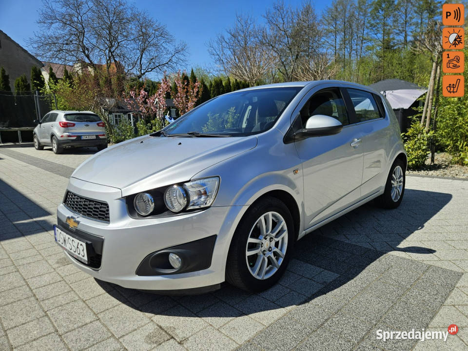 Chevrolet Aveo 16 115 Klima Elektryka Parktronik VAT marża Strzegom
