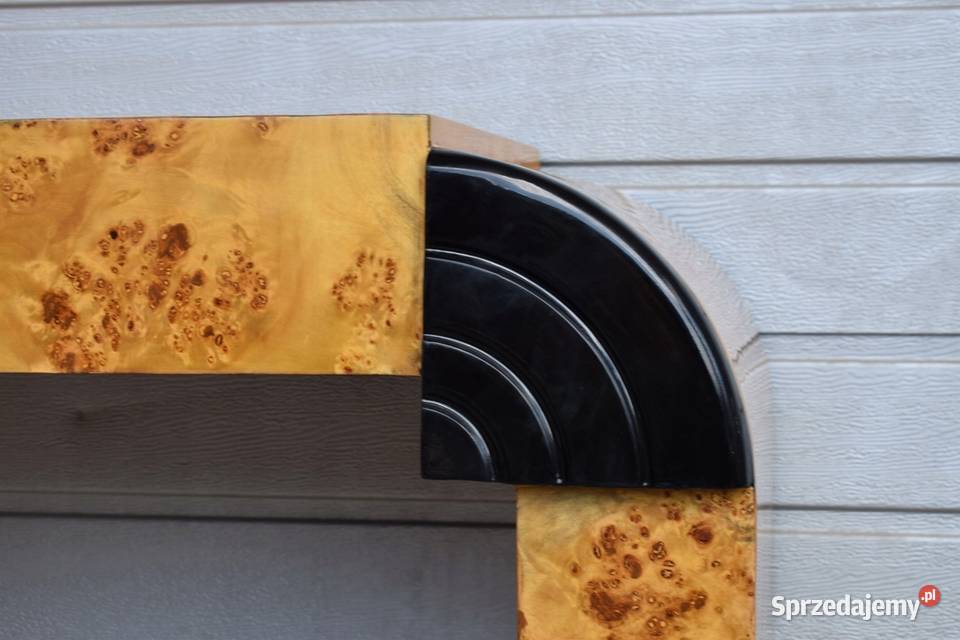 Drewniany Stolik Stół Biurko Art Deco Konsola Kraków