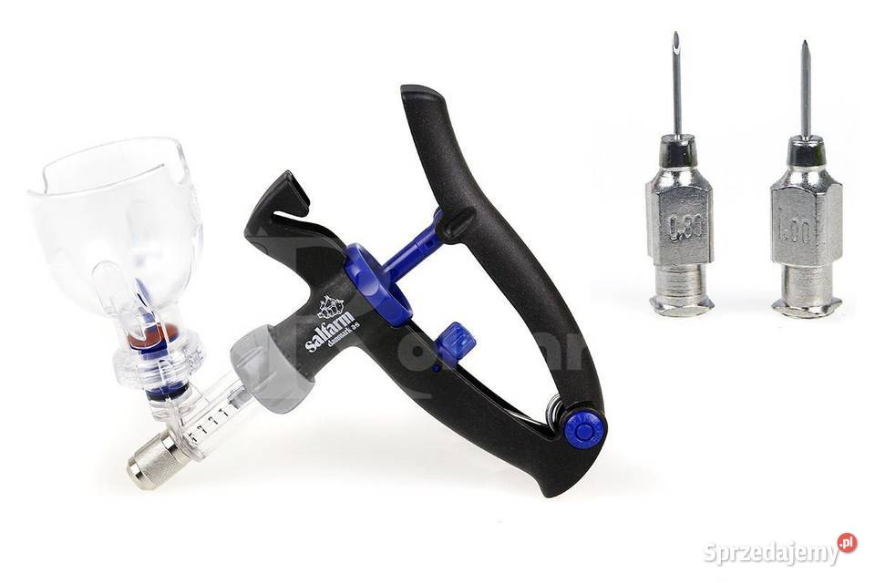 Strzykawka weterynaryjna Salfarm 05ml Igły 10mm Cieśle