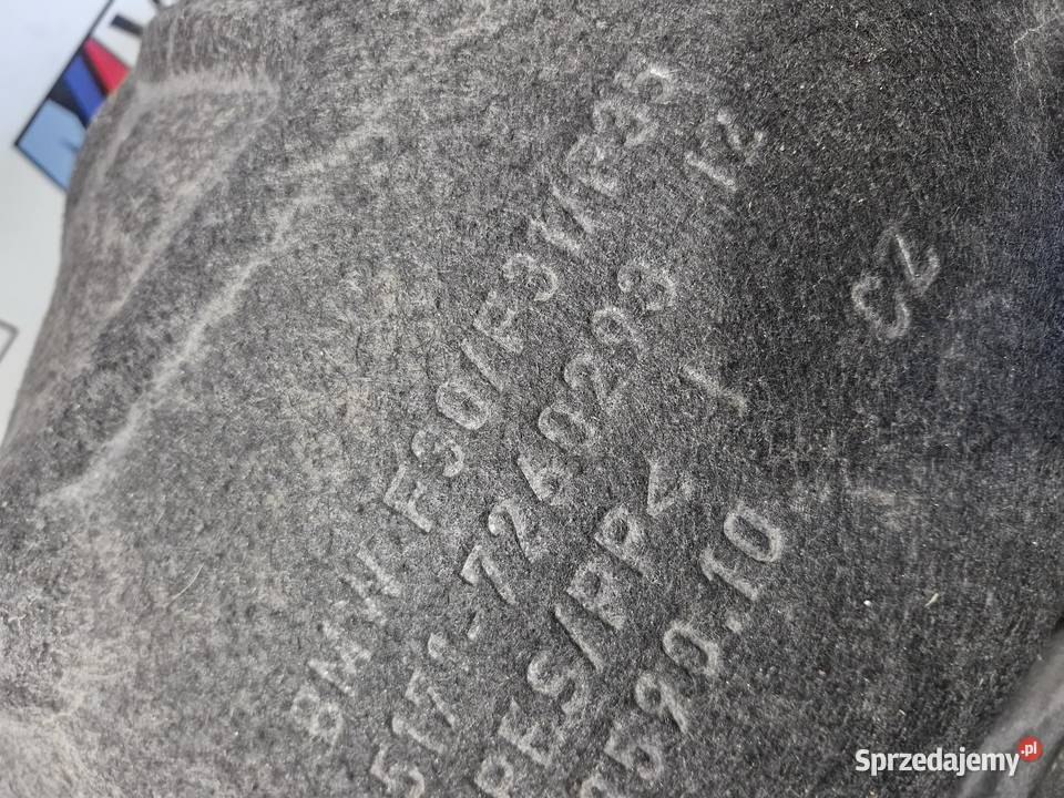 7260293 BMW F30 F31 NADKOLE LEWE LEWY TYŁ