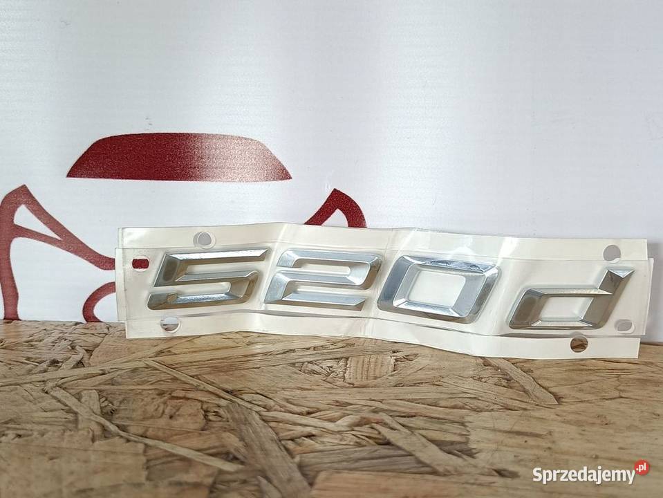 BMW 5 G30 G31 NAPIS CHROM LOGO EMBLEMAT KLAPY wielkopolskie Pleszew sprzedam