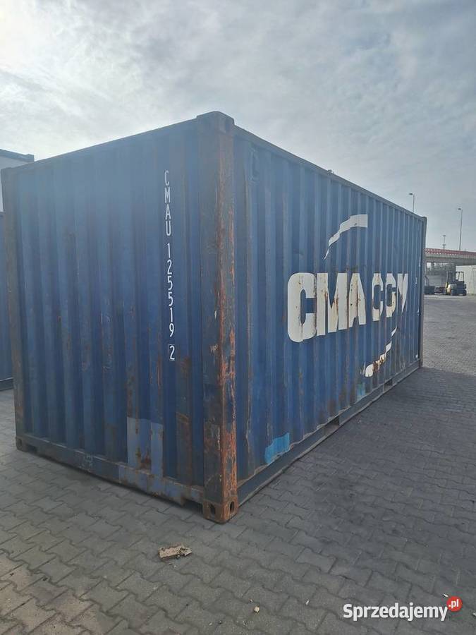 Kontener morski magazynowy 20DV 6 metrowy Świdnica