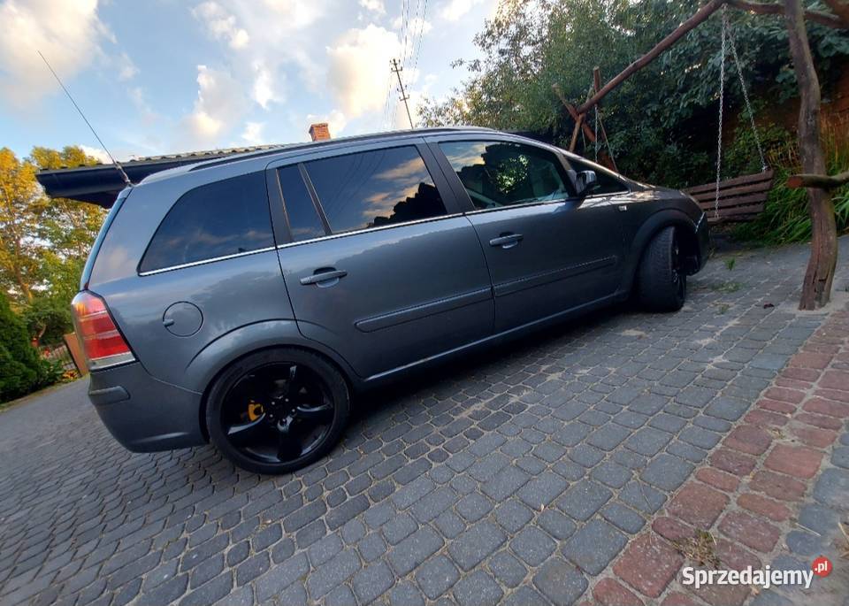 Opel Zafira 19CDTI 2006r PANORAMA TEMPOMAT 7OS tempomat Białystok