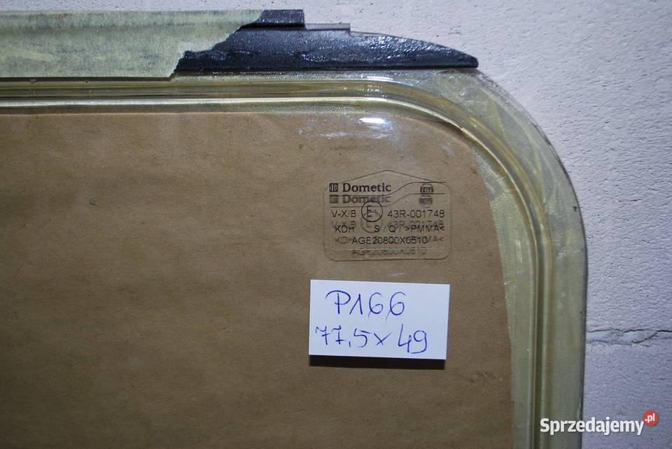 SZYBA DOMETIC 43R001748 DO KAMPERA Grzebowilk