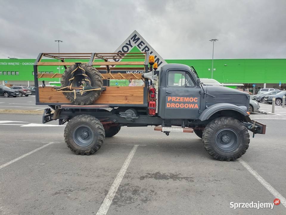 GAZ 63 1961r zabytek zabytkowy 4x4 4wd maz kraz dolnośląskie Pasiecznik