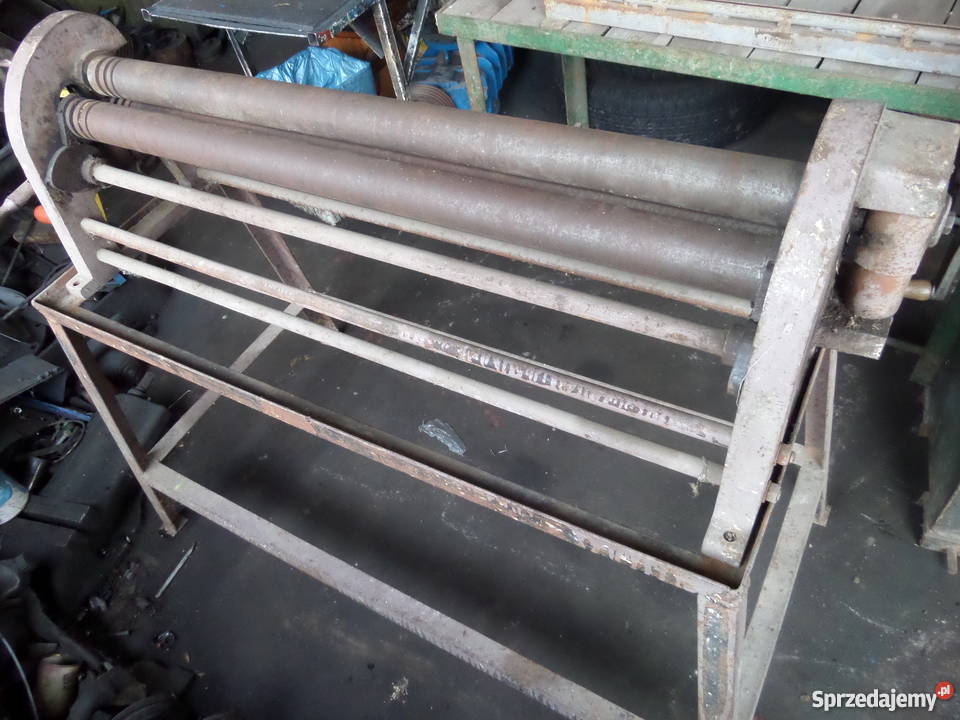 WALCARKA ZWIJARKA GIĘTARKA DO BLACHY PRL 1030mm Ostrów Wielkopolski