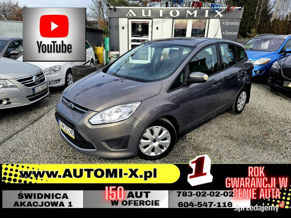 Ford C 16 benzyna Salon Polska Możliwa Zamiana system Start-Stop Świdnica