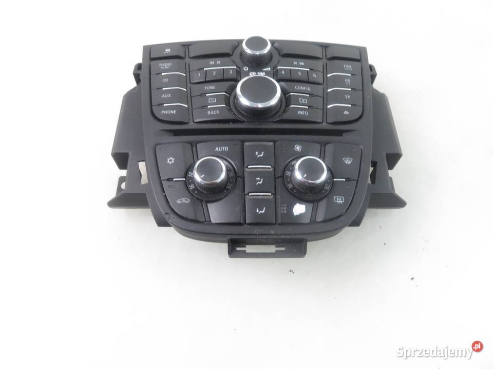 KLIMATRONIK OPEL ASTRA IV J 13343707 Panele sterowania, przełączniki