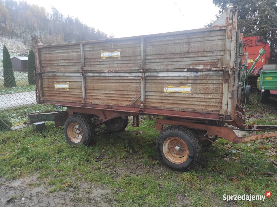 Sprzedam przyczepę 3 strony wywrot