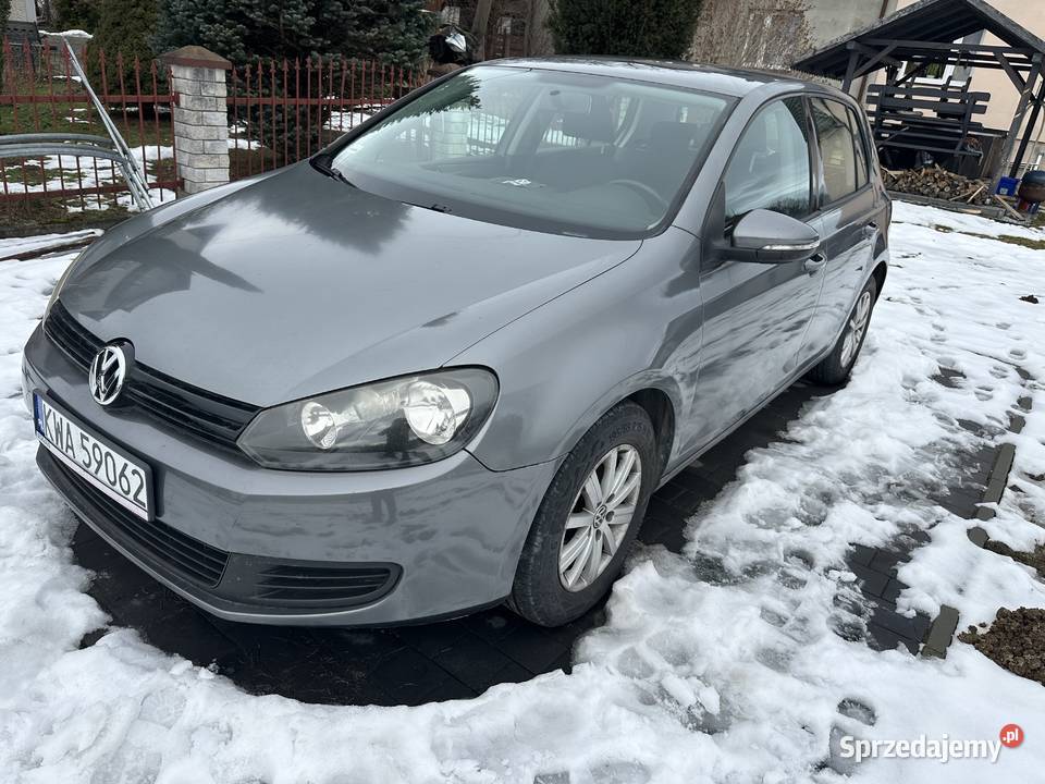 Vw Golf VI 14 16v benzyna małopolskie Izdebnik