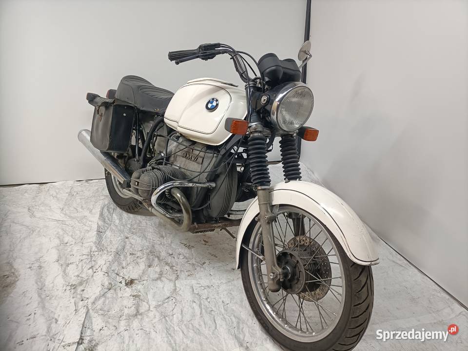 BMW R607 wrsja Policyjna zarejestrowana w kraju uszkodzony Motoryzacja Padniewko sprzedam