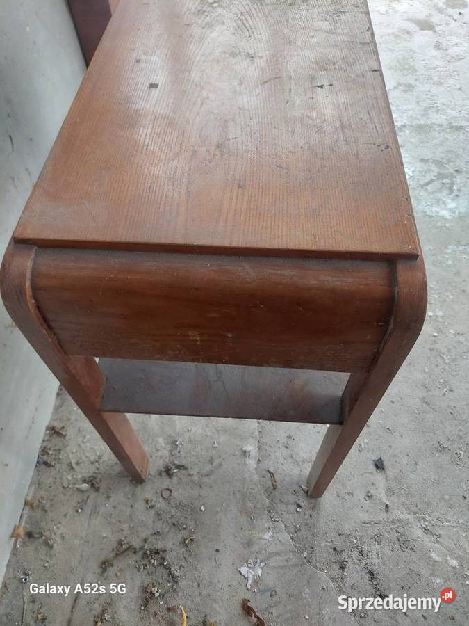 Stolik pod radio Art Deco kujawsko-pomorskie Toruń