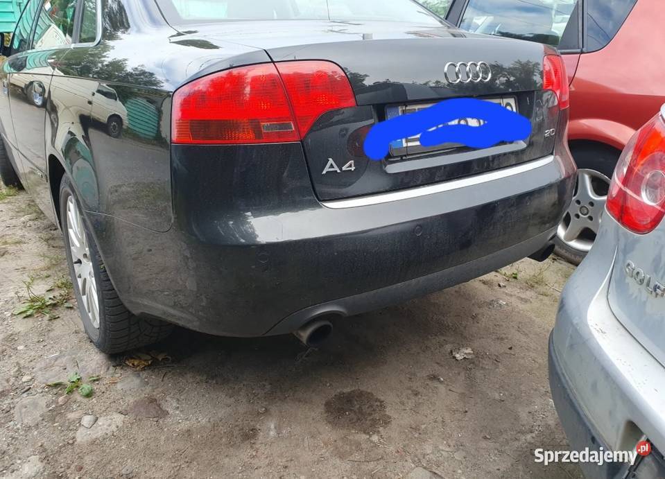 Anglik A4 B7 Sline 20 benzALT tiptronic lak LZ9Y Łódź