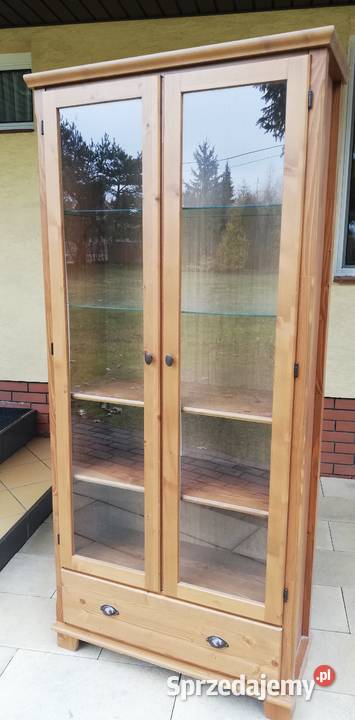 Witryna drewniana Ikea markor kredens Garwolin