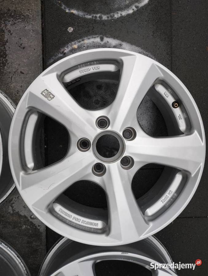 Alufelgi MSW super stan 4 7Jx16 Komplet aluminiowe kujawsko-pomorskie Toruń