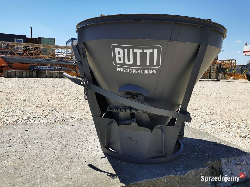 Kosz pojemnik lej gruszka do betonu nowy Butti Ligota Piękna
