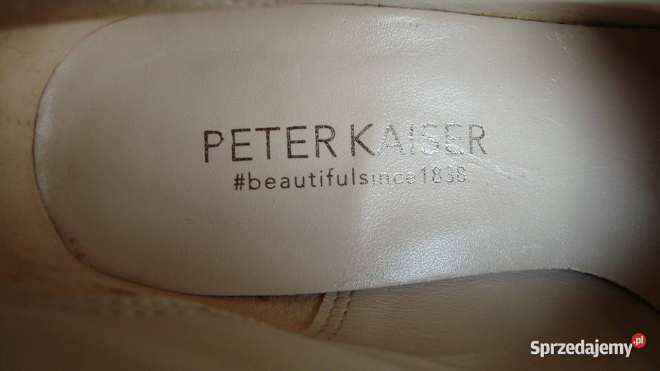 Czerwone buty na obcasie Peter Kaiser rozmiar 35 sprzedam