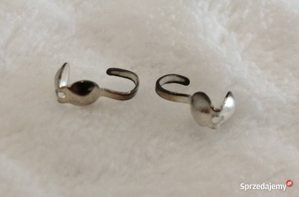 Łapeczki dziewczynki 4x9mm 2 Kreatywne Biżuteria Biżuteria - półprodukty śląskie Czeladź