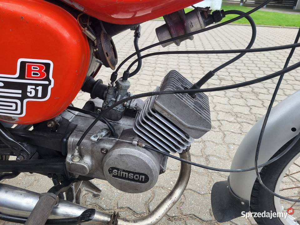Simson s 51 motorower Mogilno