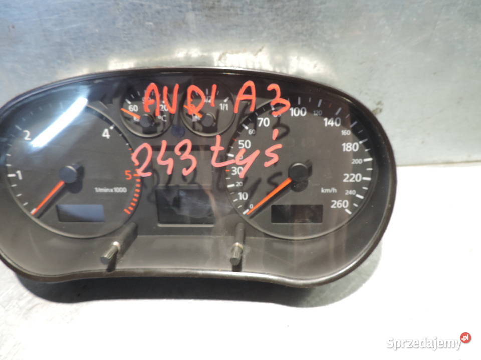 LICZNIK ZEGARY AUDI A3 8L 19TDI 8L0920900M Nowy Sącz