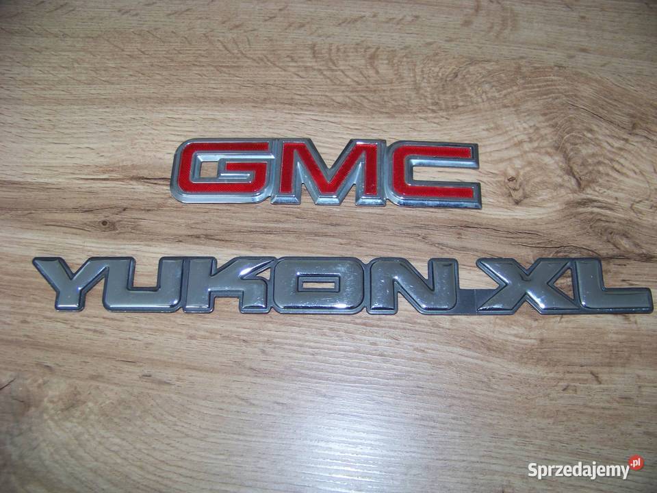 GMC Yukon XL emblematy Karoseria