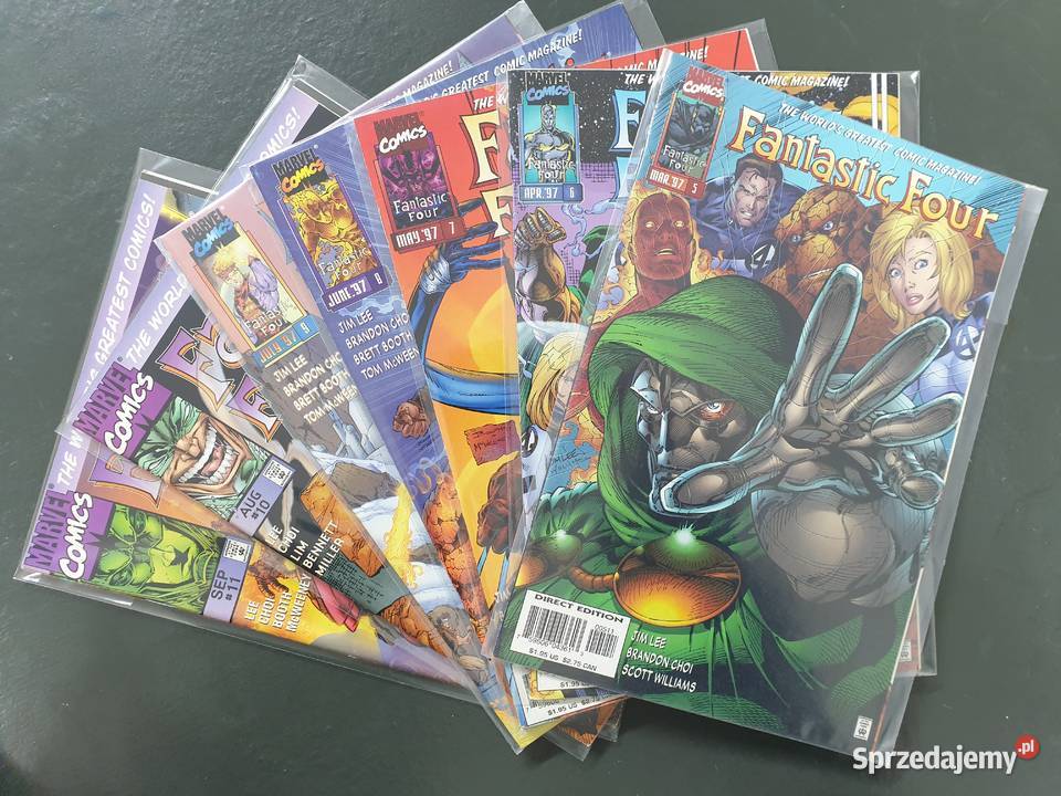 Fantastic Four 7 komiksów Marvel USA Gdynia