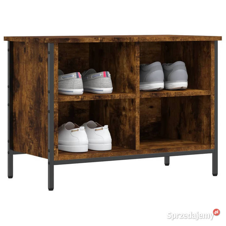 Szafka na buty przydymiony dąb 69x35x50 WM831835 Na buty Warszawa