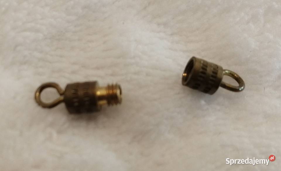 Zapięcie skręcane do łańcuszka bransoletki Czeladź