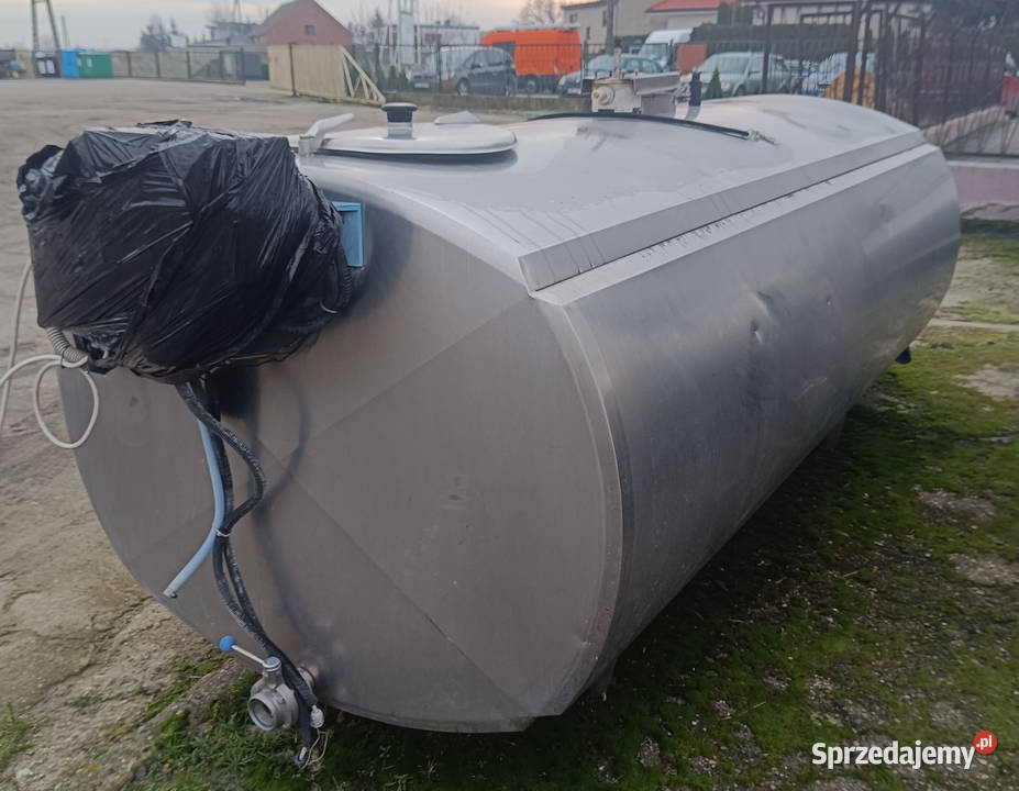Używany zbiornik do mleka wody oleju 2400L Krobia sprzedam