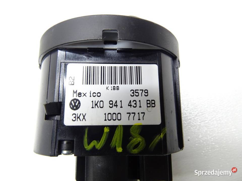 PRZEŁĄCZNIK WŁĄCZNIK ŚWIATEŁ 1K0941431BB VW GOLF osobowe