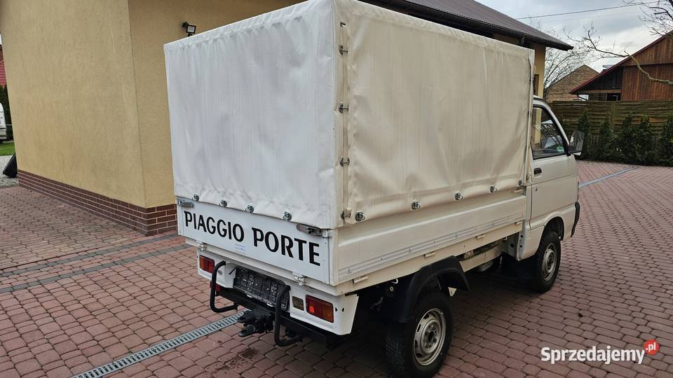 Piaggio Porter 13 benzyna 65 2008r Miniwywrotka benzyna Zarszyn