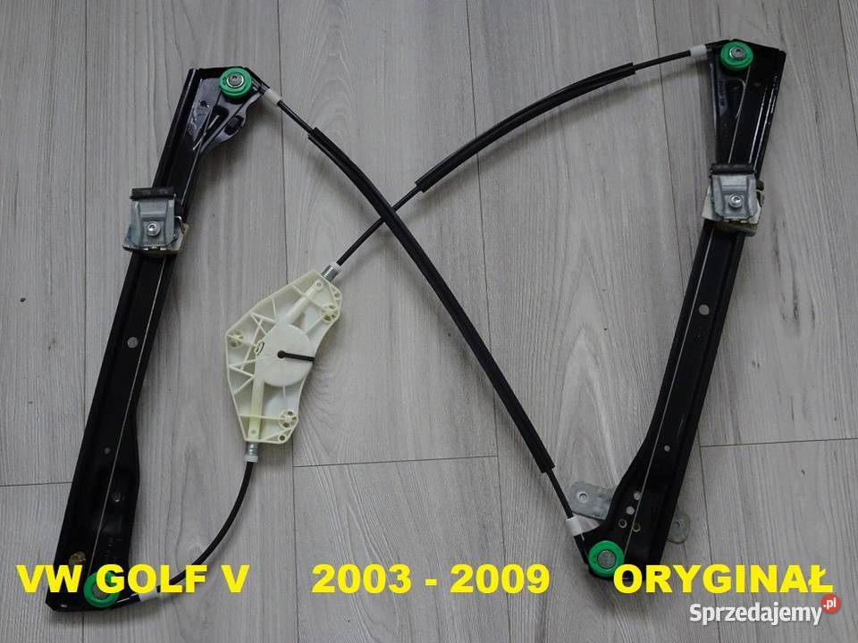 VW Golf V 5 5d Mechanizm Szyby Przód Lewy Poznań