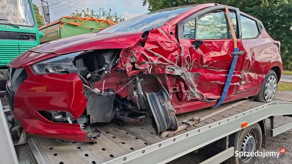 Nissan Micra k14 2018 00898l Na części uszkodzony wielkopolskie Sadogóra