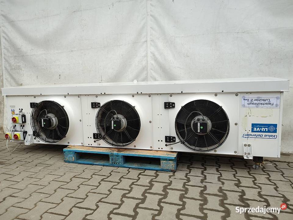 Chłodnica LUVE CS45H 7mm 21kW agregat chłodniczy Magazynowanie Niedźwiedź