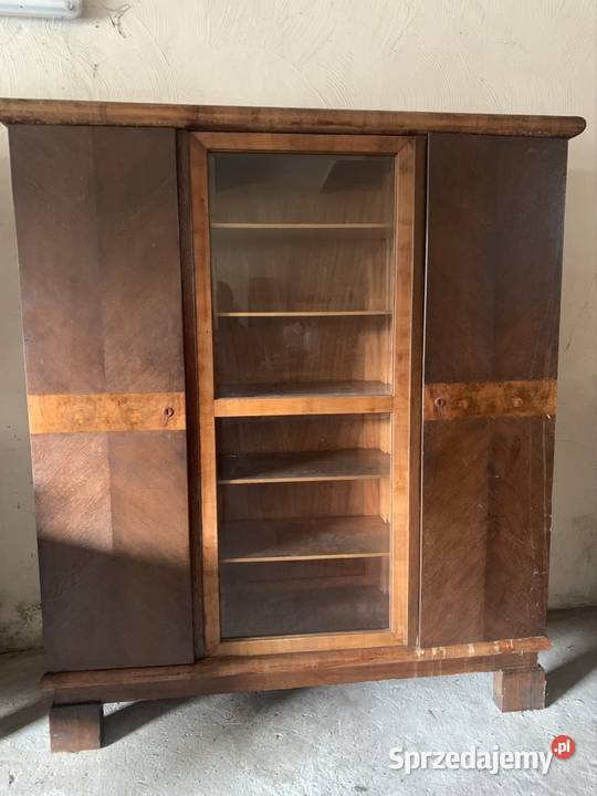 Biblioteczka witryna art deco Kostomłoty