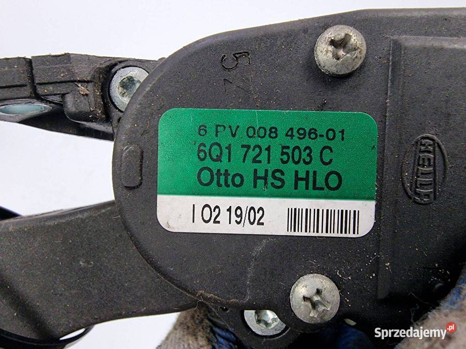 PEDAŁ SEAT IBIZA III 6Q1721503C Lipno