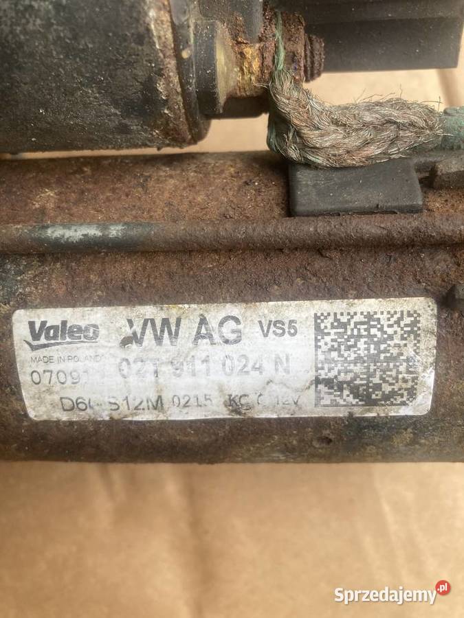 ROZRUSZNIK VW SEAT SKODA 02T911024N D6GS12M 14 Rakoniewice