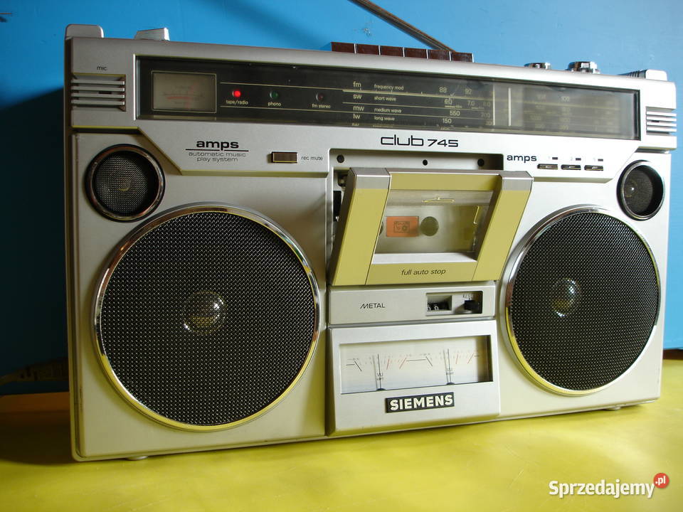 Radiomagnetofon SIEMENS CLUB RM745
