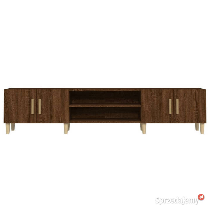 Szafka pod TV brązowy dąb 180x315x40 WM816263 mazowieckie Warszawa sprzedam