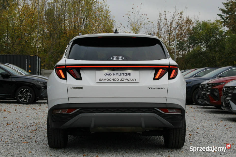 Hyundai Tucson 16TGDI 150 Platinum BIAŁA PERŁA aluminiowe felgi Motoryzacja sprzedam