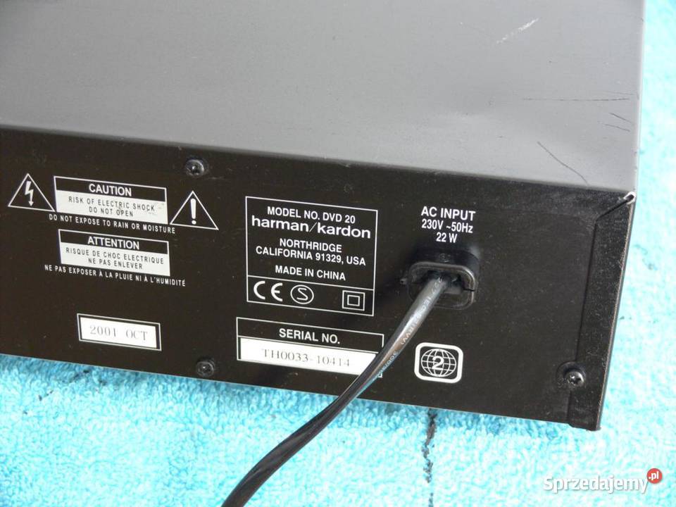 CD DVD Harman Kardon DVD20 sprawny WYSYŁKA Jasło
