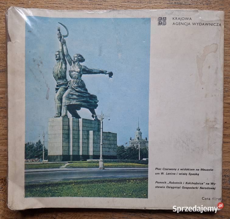 Moskwa i przewodnik turystyczny Kraków