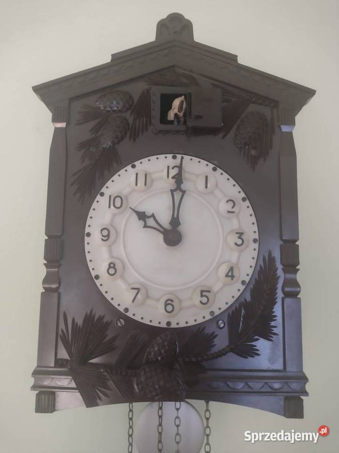 Zegar z kukułką sprawny ścienny Zegary Kraków