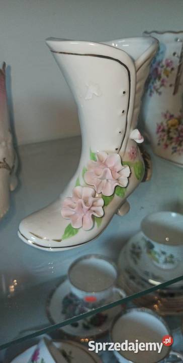 Bucik porcelanowy Wazonik Wykałacznik Dekoracja Gdańsk