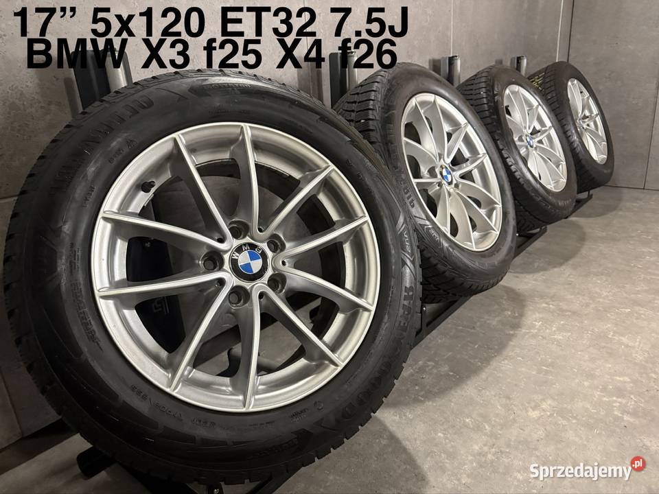 17 BMW X3 f25 X4 f26 OEM oryginał felgi koła Lubasz
