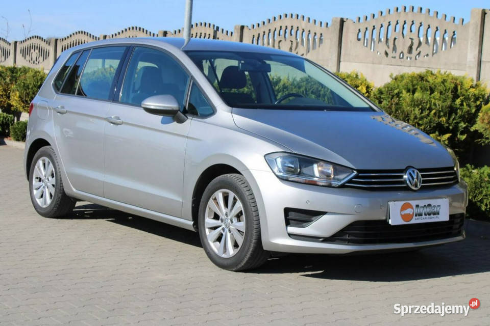 Volkswagen Golf Sportsvan 14 benzyna 125 2015 elektryczne lusterka Samochody osobowe Zambrów