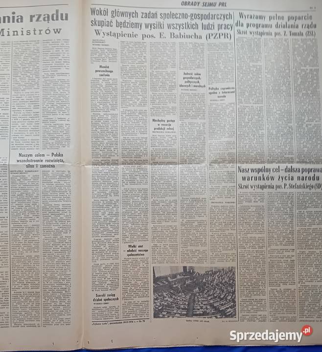 Trybuna Ludu 73 9847 piątek 27 marca 1976 r Koźminek